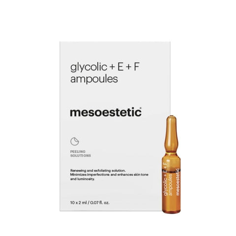 Mesoestetic glycolic acid + E + F ampoules